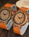 Belt Wood Watch Simple Fashion Lettering Custom Logo