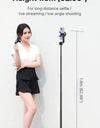 1.5m Bluetooth Wireless Selfie Stick Tripod Monopod for Smartphone GoPro Hero 12 11 10 9 8 insta360 X3 DSLR Camera