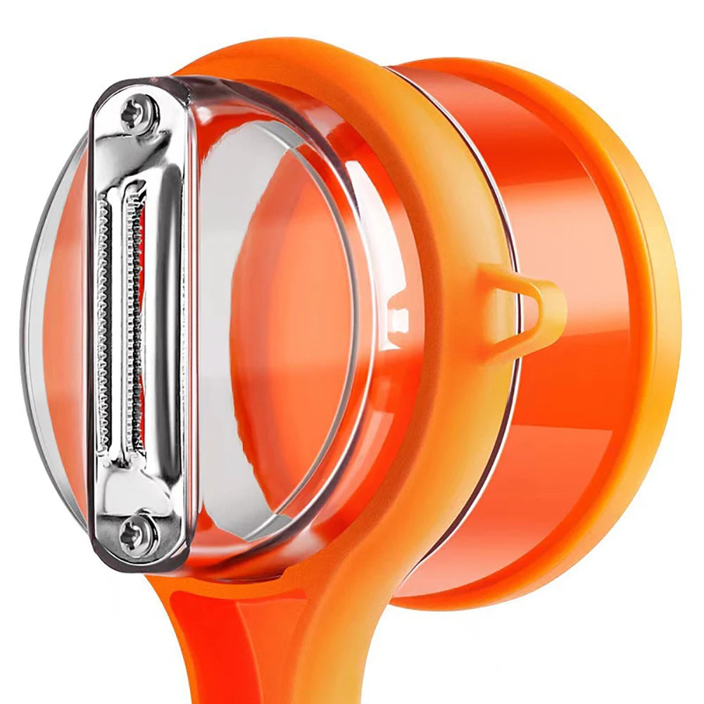 Multifunctional Vegetable Fruit Peeler With Storage Sharp Blade for Cucumber Peeling Tool for Potato Carrot Kitchen Accessories