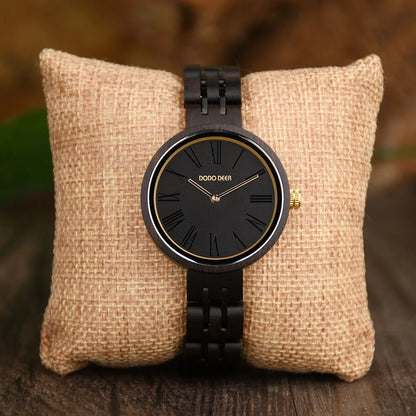 Wooden Watch  Wristwatch Couple Gift Christmas