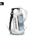 2L Dry Bag Touch Screen Waterproof Bags For Trekking Drifting Rafting Surfing kayak Outdoor Sports Bags Camping Equipment XA394Q
