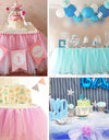 5/10m Wedding Decoration Tulle Roll Crystal Organza Sheer Fabric For Wedding Birthday Party Backdrop Weeding Chair Sashes Decor