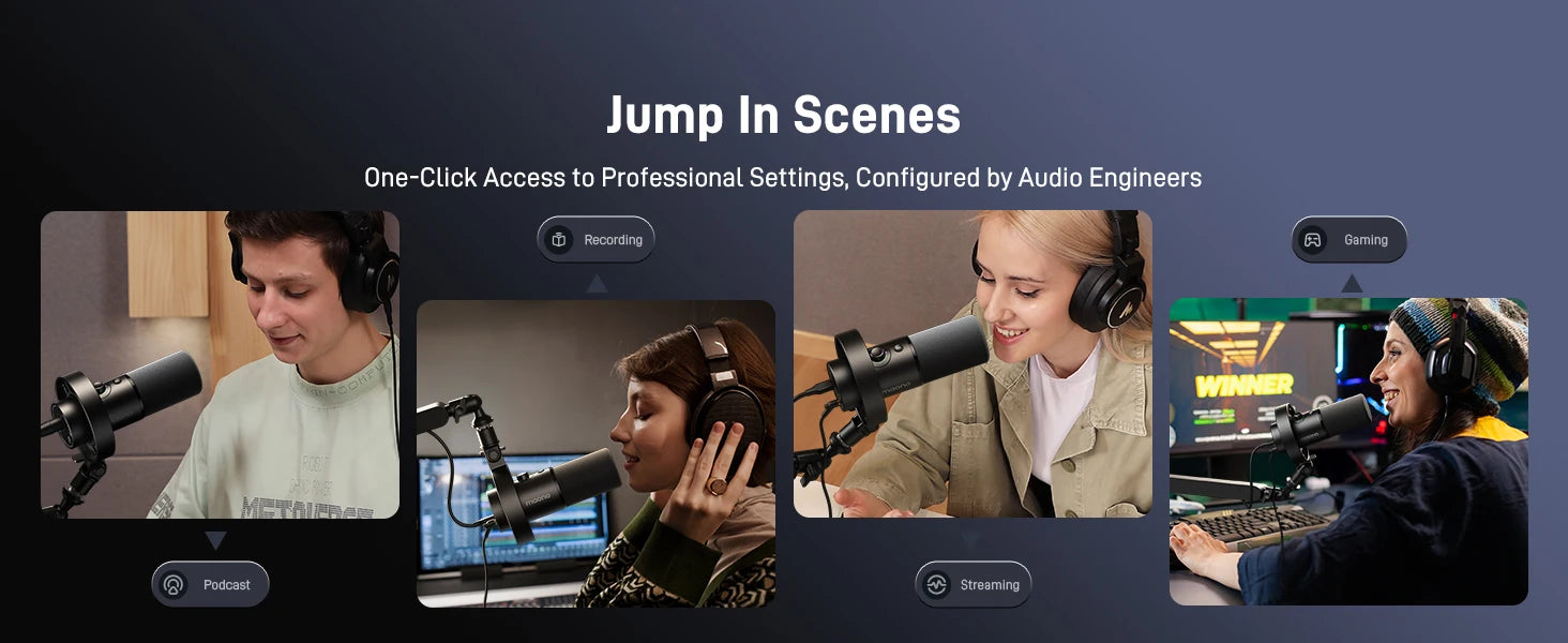 PD300X Dynamic Microphone XLR USB Podcast Recording Mic 192kHz24bit for Content Creation Home Audio Studio Noise Reduction