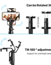 1.5m Bluetooth Wireless Selfie Stick Tripod Monopod for Smartphone GoPro Hero 12 11 10 9 8 insta360 X3 DSLR Camera
