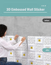 Wall Stickers Self-adhesive Wallpaper Bedroom 3D Soft Package Hanging Ceiling TV Background Wall Decoration