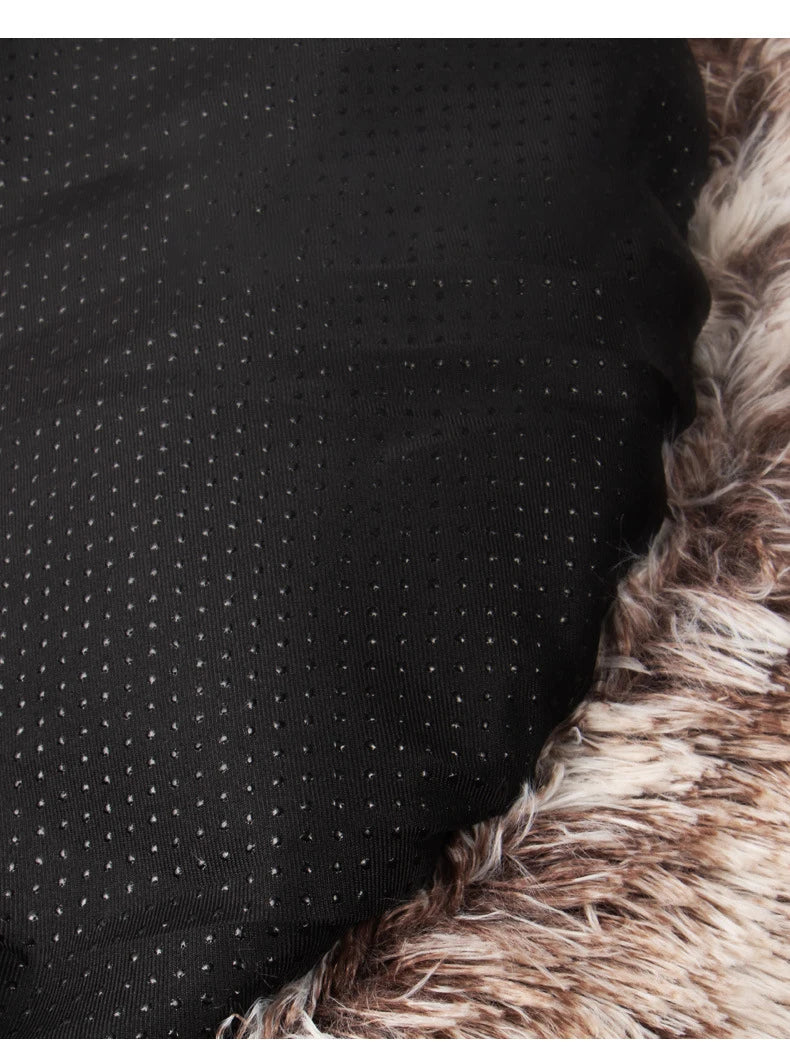 Winter Plush Pet Sofa Bed for Dogs and Cats