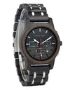 Wood Watch Zebra Multifunctional Luminous Lettering Custom