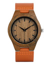 Belt Wood Watch Simple Fashion Lettering Custom Logo
