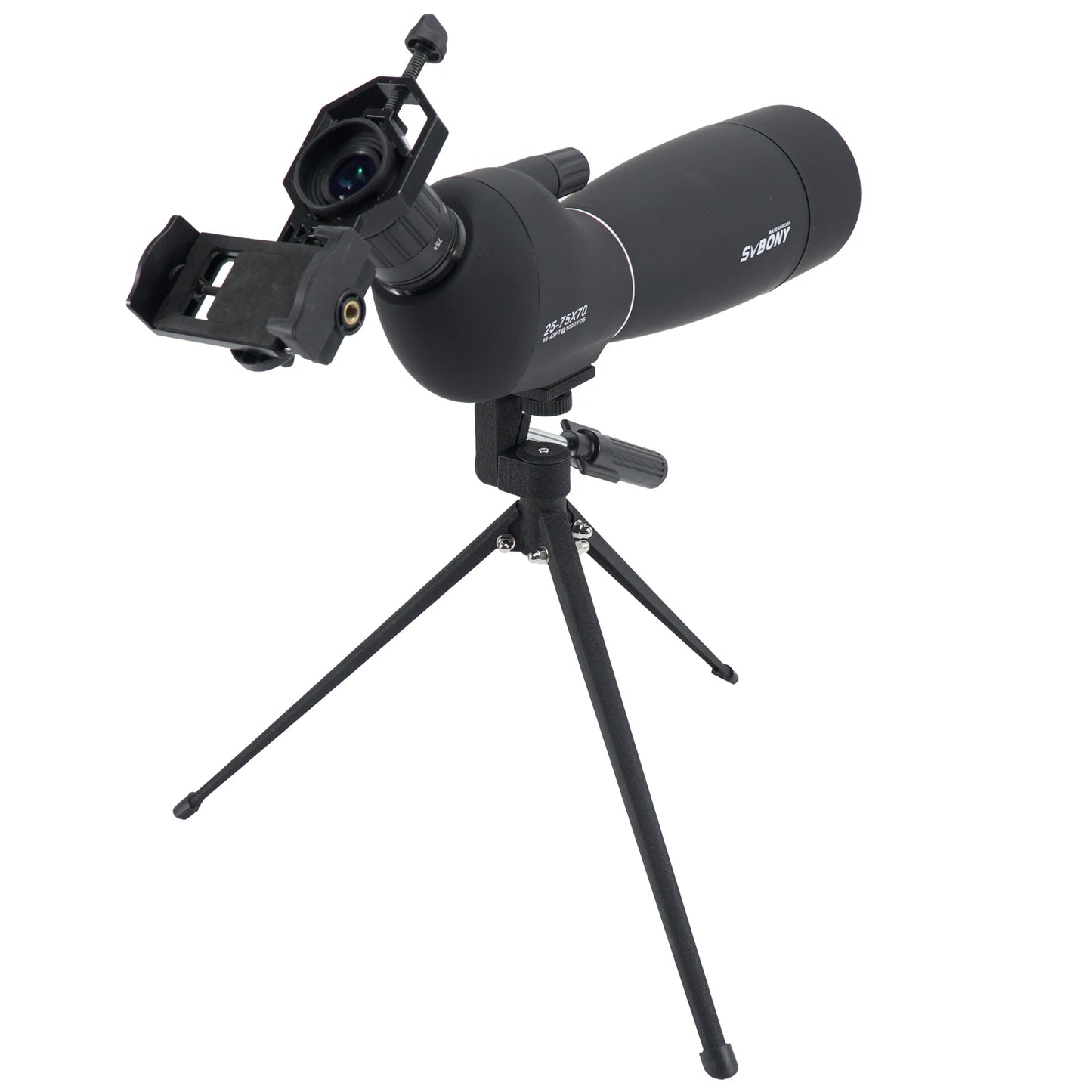 25-75x70 Telescope Spotting Scope Powerful Zoom Monocular FMC BAK4 Waterproof For Bird Watching Target Shotting