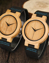 Belt Wood Watch Simple Fashion Lettering Custom Logo