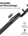 1.5m Bluetooth Wireless Selfie Stick Tripod Monopod for Smartphone GoPro Hero 12 11 10 9 8 insta360 X3 DSLR Camera