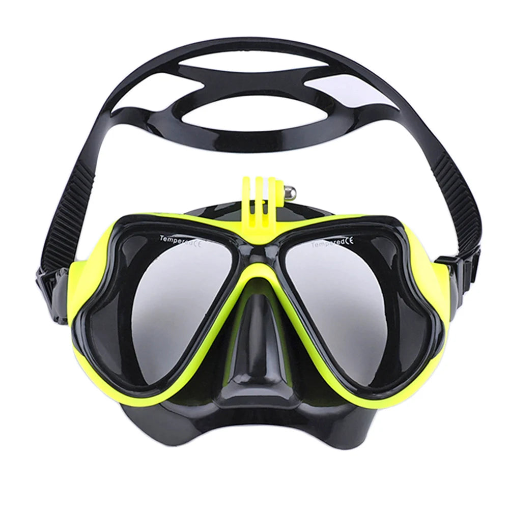 JoyMaySun Professional Underwater Mask Camera Diving Mask Swimming Goggles Snorkel Scuba Diving  Camera Holder For GoPro