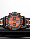 Custom Private Watch for Men Quartz Chronograph Male Wristwatches Men Stop Engrave Brand Name Logo