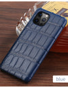 100% Natural Crocodile Leather Phone Case for iPhone 16 15 14 Pro Max 16Pro 15 Plus 15Pro 14Pro Luxury Back Cover