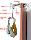 Door Neck Device Kit Stretcher Adjustment Chiropractic Back Head Massager relaxation Cervical Traction Health Care Kits