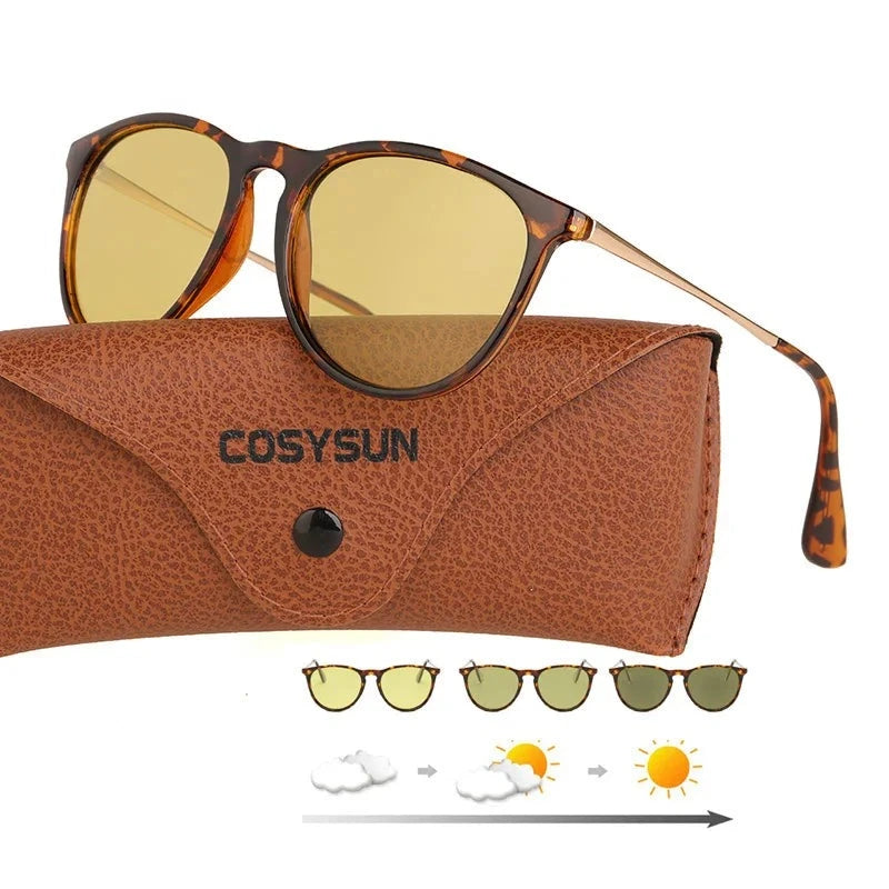 Photochromic Sunglasses Female Day Night vision Polarized Women Glasses female Shade