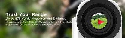 800M Yd Golf Laser Rangefinder Golf Distance Meter with Slope,Vibration,Rangefind suitable for Golf, Hunting ,Match