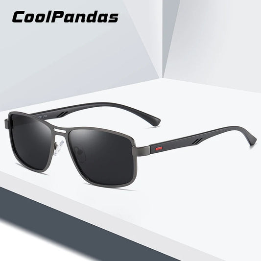 Top Polarized Square Sunglasses UV400 Anti-Glare Driving Fishing Glasses for Men Women