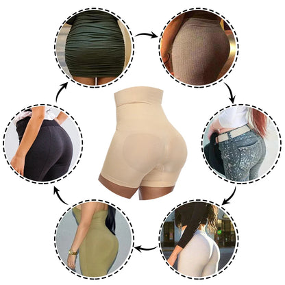 Women Shapewear High Waist Trainer Tummy Control Shorts Slimming Body Shaper Butt Lifter Safety Boyshorts Corrective Underwear