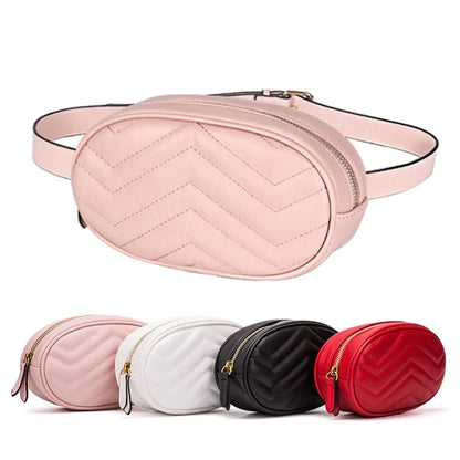 Waist Pack Fanny Pack Designer Belt Bag Fashion Chest Bag  Girls Cute Easy Phone Pocket PU Leather Hot Bambang