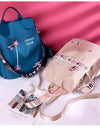 Waterproof Oxford Backpack Fashion Anti-theft Women Backpacks Print School Bag High Quality Large Capacity Backpack