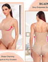 Women's Slimming Underwear Bodysuit Jumsuit Body Shaper Waist Trainer Corset Shapewear Top with Padded Bra Postpartum Recovery