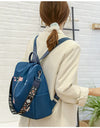 Waterproof Oxford Backpack Fashion Anti-theft Women Backpacks Print School Bag High Quality Large Capacity Backpack