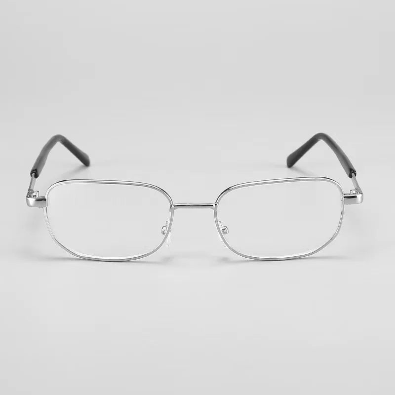 Retro Square Glass Lens Reading Glasses