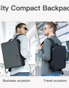 Business Backpack Men's Anti-Theft Computer Bag Big Capacity 14.1 Inch Laptop Bagpack Men Elegant Waterproof