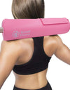 Hip Thrusts Barbell Squat Pad Non-Slip with Thick Foam PU Leather Padding Neck Shoulders Protective Gym Weightlifting Training