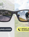 Photochromic Polarized Chameleon Sunglasses for Men Outdoor Sports Driving