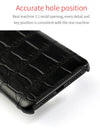 100% Natural Crocodile Leather Phone Case for iPhone 16 15 14 Pro Max 16Pro 15 Plus 15Pro 14Pro Luxury Back Cover