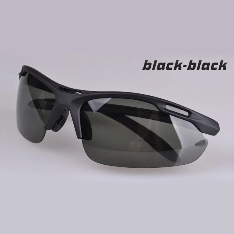 Ultralight Rimless Polarized UV400 Outdoor Sports Sunglasses for Men Women Driving Glasses
