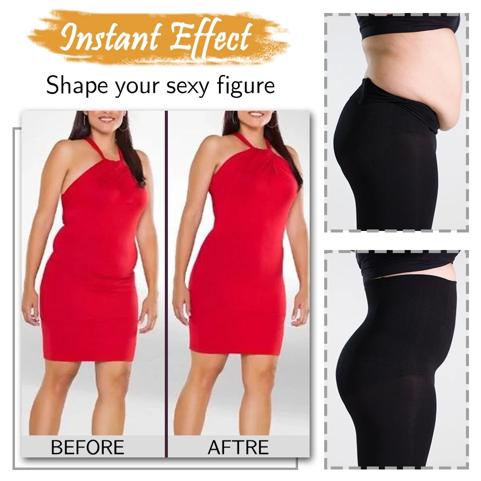 Women Body Shaper High Waist Tummy Control Panties Butt Lifter Shorts Thigh Slim Shapewear Slimming Underwear Short Pants