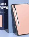 Case For Samsung Galaxy Tab S7 FE 12.4-Inch 2021/Galaxy Tab S8 Plus &Galaxy Tab S7 Plus,Shockproof Full Body Trifold Stand case