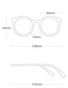 Retro Cat Eye Reading Glasses Elegant Round Presbyopic Eyewear Classic Spectacles Eyeglasses Female's Glasses+3.5+4.0
