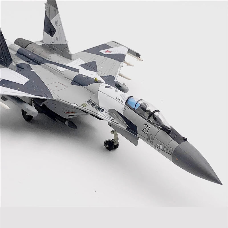 Russian Air Force Su-35 Fighter Aircraft Model