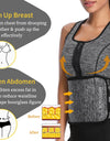 Neoprene Waist Trainer Sweat Sauna Suit Waist Cincher Slimming Vest Adjustable Waist Trimmer Belt Tank Top Shapewear
