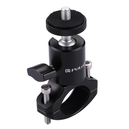 Bike Aluminum Handlebar Tripod Ball Head Adapter Mount for GoPro HERO9 Black / 8 Black / Max / HERO7 / DJI OSMO Action