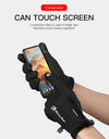 Outdoor Winter Riding Gloves Warm Touchscreen Wear Resistant Non-slip Zipper Cycling Motorcycle Gloves Men Hiking Working