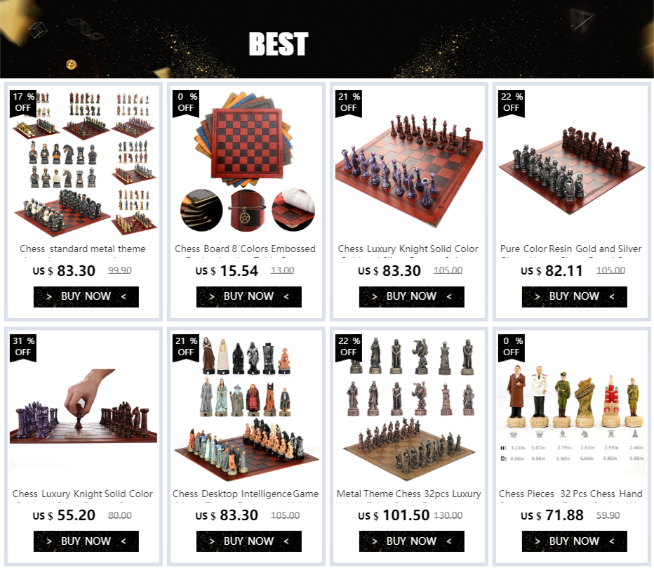 Luxury Metal Chess Set with Leather Board – Dragon Soldier Theme