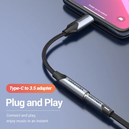 Type C to 3.5 Jack Earphone USB-C Type C to 3.5mm Headphone AUX Adapter Audio Cable for Huawei P40 P30 Pro Xiaomi 10 9