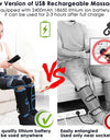 USB Foot air pressure leg massager promotes blood circulation, body massager, muscle relaxation, lymphatic drainage device 360°