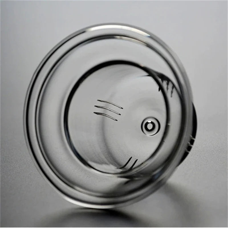Japanese Style Transparent Glass Teapot with Infuser