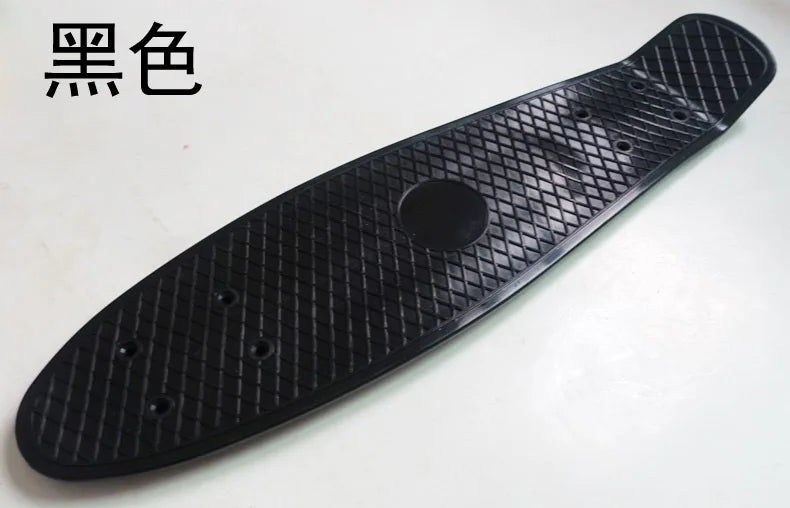 22'' Fish Skateboard Deck Mini Cruiser Board  Scooter Skate Boards Penny Board Single Rocker Skate Deck Ice Cream Deck