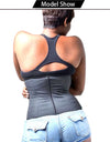 Latex Corset Body Shaper Waist Trainer Cincher Zipper Under bust Weight Loss Slimming Shapewear Hourglass Belt Women