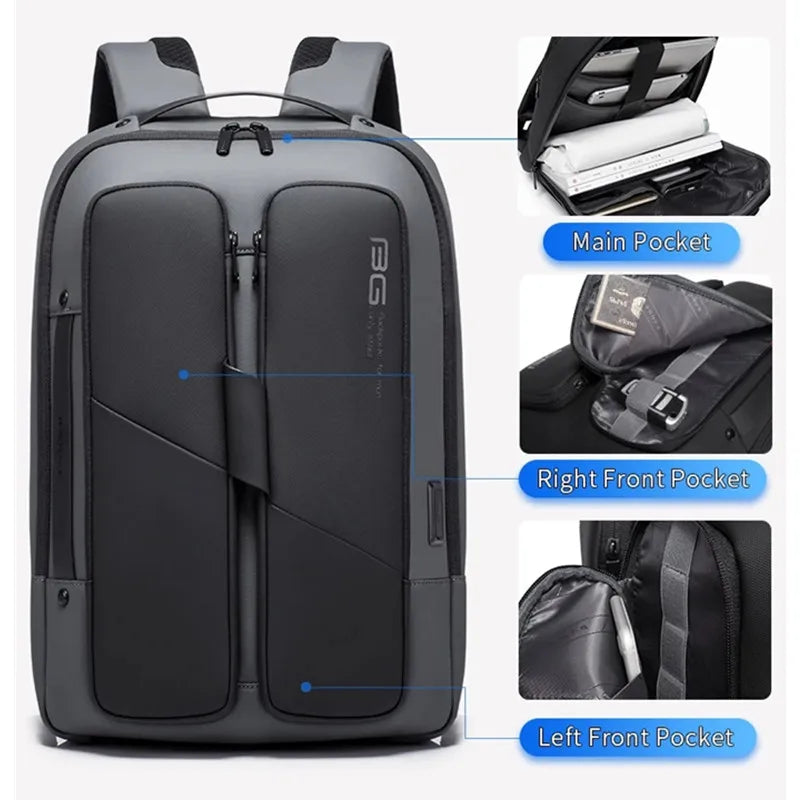 Anti Theft Waterproof Laptop Backpack 15.6 Inch Daily Work Business Backpack School back pack mochila
