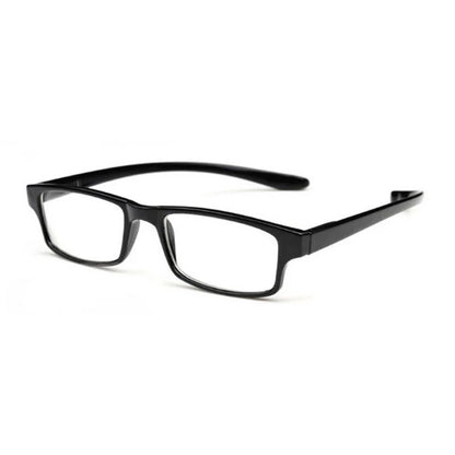 Light Anti-fatigue Reading Glasses Neck Hanging Presbyopia Eyewear Square Spectacles Eyeglasses For Men Women +3.5+4