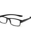 Light Anti-fatigue Reading Glasses Neck Hanging Presbyopia Eyewear Square Spectacles Eyeglasses For Men Women +3.5+4