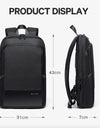 Business Waterproof 15.6" Laptop Backpack Fashion Male Classic Fashion Travel Moto&Biker Light Scalable Shoulder Bags
